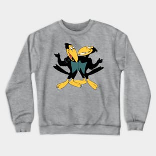 Heckle and Jeckle Crewneck Sweatshirt